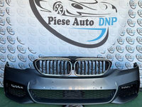 Bara fata BMW seria 5 G30 G31 M pachet completa cu grila instalatie senzori