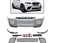 Bara fata BMW X6 E71 (08-15) M-Performance Design cu PDC