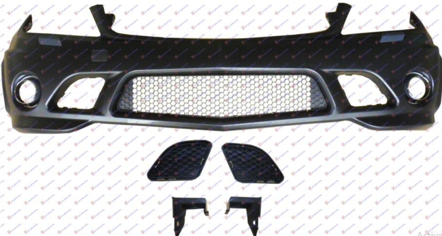 Bara fata (C63 AMG) Completa (cu orificii spalator) MERCEDES C CLASS (W204) 07-11