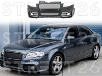 Bara Fata Compatibil Cu Audi A4 B7 (2004-2008) RS4 Design Negru