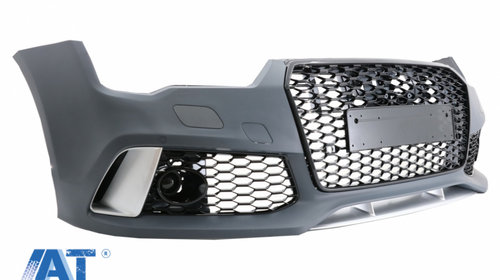 Bara Fata compatibil cu Audi A7 4G Facelift (2015-2018) RS7 Design cu Grile