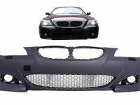 Bara Fata compatibil cu BMW Seria 5 E60 E61 Sedan Touring (2003-2010) M5 Look Tuning BMW Seria 5 E60/E61 2003 2004 2005 2006 2007 FBBME60M5XJ