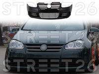 Bara Fata Compatibil Cu VW Golf V 5 (2003-2007) Jetta (2005-2010) R32 Black Look