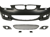 Bara fata completa cu gauri spalatoare si grile bmw e60 m-pachet 2003-2007