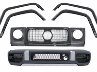 Bara Fata Completa de Conversie 2018+ G63 Design compatibil cu Mercedes W463 G-Class (1989-2018) FBMBW463NL