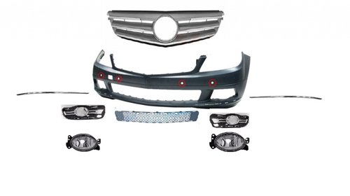 Bara fata completa + Grila Mercedes C class w