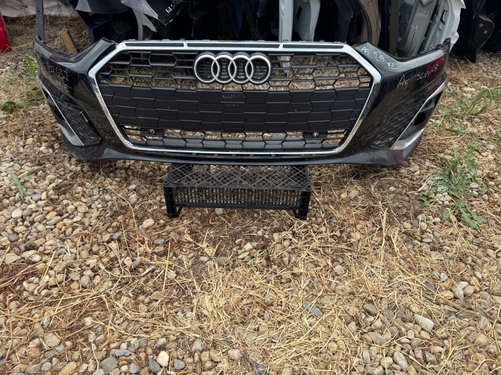 Bara fata completa + grile Audi A5 B9 S-Line FACELIFT 2020/2021/2022/2023/2024