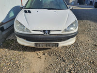 Bara fata completa Peugeot 206 alb