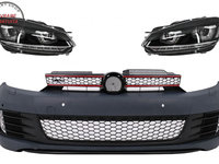 Bara Fata cu Faruri LED Semnal Dinamic VW Golf VI 6 (2008-2013) GTI U Design- livrare gratuita