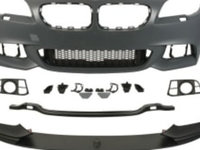 Bara (Fata, cu indoiala, M PERFORMANCE, cu grilaje, cu gauri pentru lampa de ceata, cu gauri pentru spalator de faruri, cu gauri pentru senzorii de parcare, prevopsit) BMW 5 (E60)