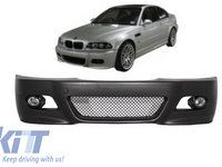 Bara fata cu Proiectoare de Ceata si Rame compatibil cu BMW Seria 3 E46 (98-04) M3 Look