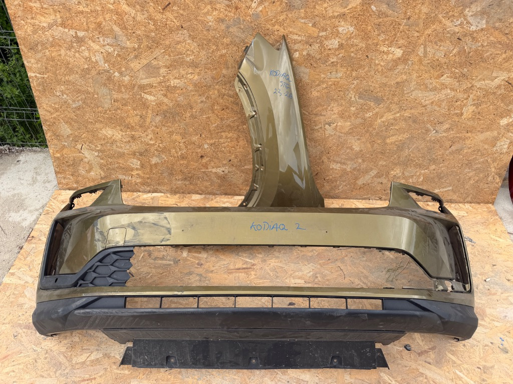 Bara fata cu spoiler / aripa stanga fata Skoda Kodiaq 2 57H FACELIFT 2024/2025/2026