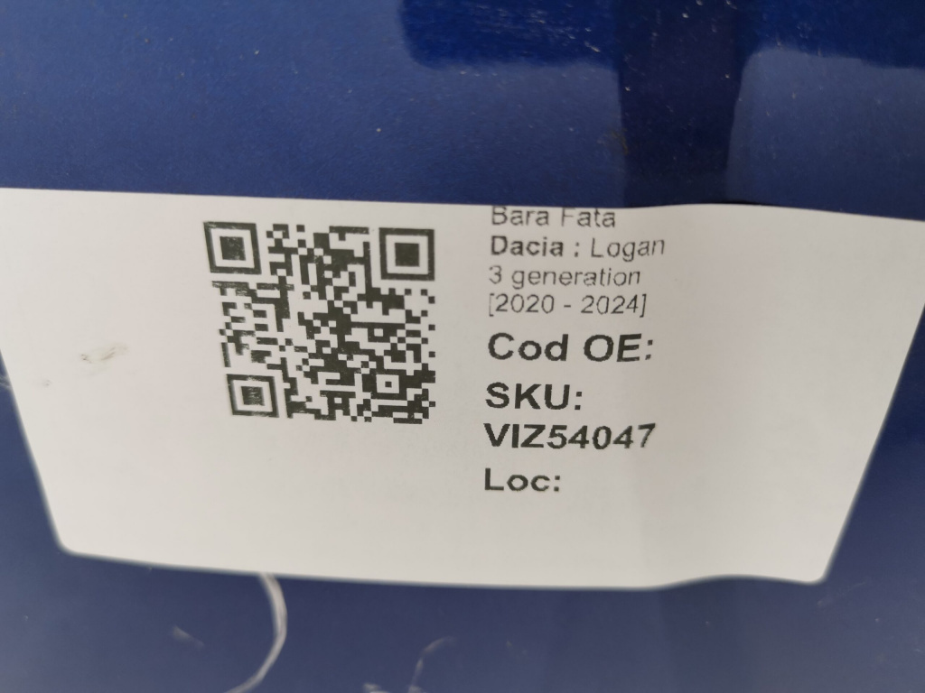 Bara Fata Dacia Logan 3 generation 2020 