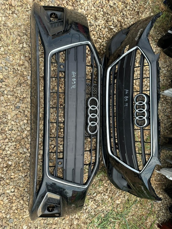 Bara fata + grila centrala + grila proiector Audi A4 B9 FACELIFT 2020/2021/2022/2023
