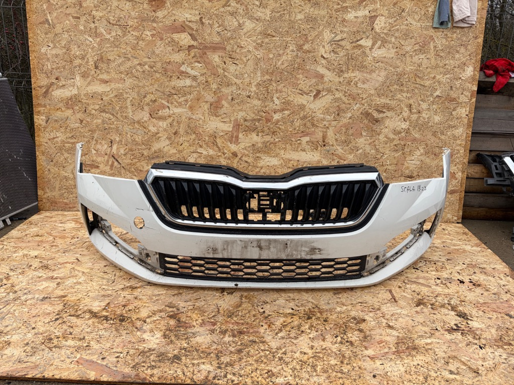 Bara fata + grila inferioara + grila centrala Skoda Scala 2019/2020/2021/2022/2023