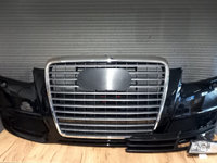 Bara Fata&Grila Radiator&Grila&Proiector Audi A6/C6 An 2008 2009 2010 (LZ9Y (Negru))