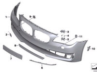 Bara fata grunduita BMW SERIES 7 (F01-02) 2012,2013,2014,2015 cod 51117313945