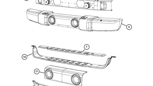 Bara fata Jeep Wrangler