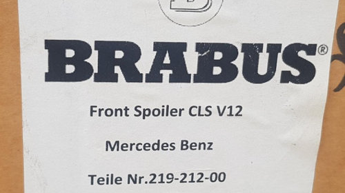 Bara fata NOUA BRABUS Mercedes CLK W209 A209 cod 219-212-00 230-255-00 209-200-01
