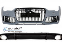 Bara fata si Difuzor bara spate Audi A7 4G Facelift (15-18) RS7 Design