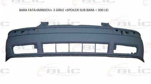 Bara fata, VW GOLF IV, completa(grile+bandou+