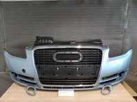 Bara&Grila Radiator&Ornamente Fata Audi A4/B7 An 2004 2005 2006 2007 (Albastru)