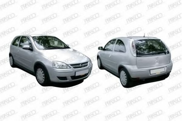 Bara OPEL CORSA C (F08, F68) (2000 - 2009) PRASCO 