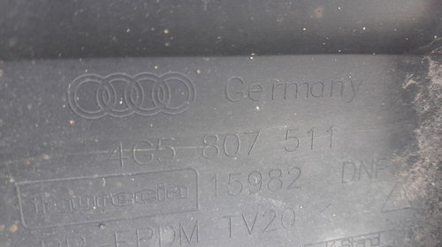 Bara spate Audi a6c7 berlina model 4 senzori o evacuare