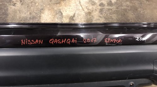 Bara spate completa, cu gauri de senzori, NISSAN QASHQAI 2014-2017