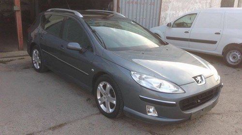 Bara spate cu senzori parcare Peugeot 407 bre