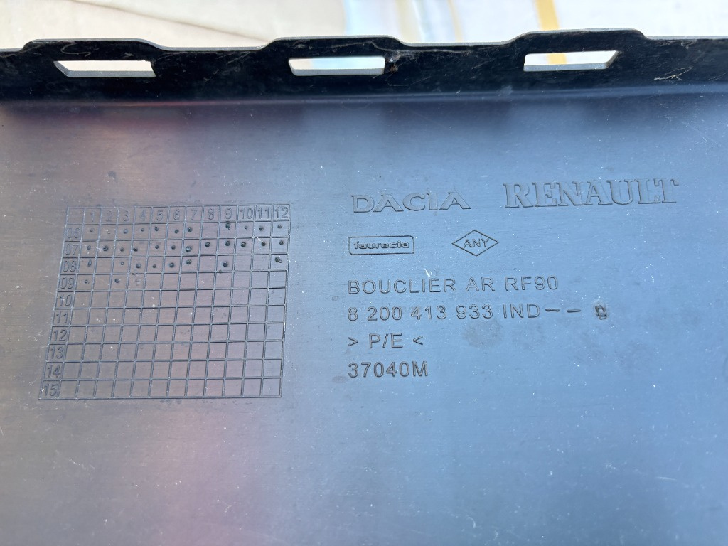 Bara spate Dacia Logan MCV dupa 2007 cod