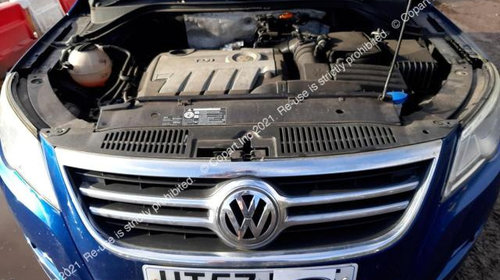 Bara spate dezechipata Volkswagen VW Tiguan 5N [2007 - 2011] Crossover 2.0 TDI 4Motion MT (140 hp)