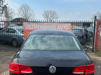 Bara spate fara senzori VW Passat B7 2012(2010-2014), cod culoare LC9X, sedan