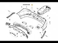 BARA SPATE LOG. II Brand: RENAULT; Cod producator: 850106781R