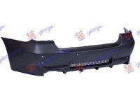 Bara spate Look M3 Cu Oirf.Pds,O Sng.Evacuare -Bmw Series 3 (E90/91) Sdn 05-08 pentru Bmw Series 3 (E90/91) Sdn 05-08