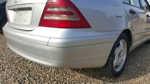 Bara Spate Mercedes C Class W203 fara gauri pt senzori Argintie