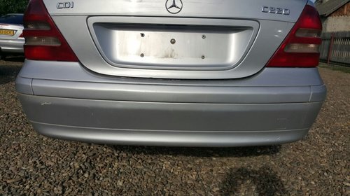 Bara Spate Mercedes C Class W203 fara gauri pt senzori Argintie