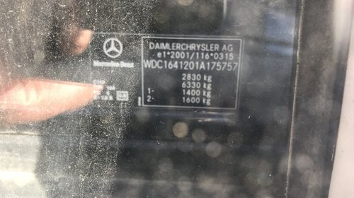 Bara spate Mercedes M-CLASS W164 2008 Jeep 3000