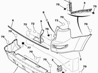 Bara spate Peugeot 4007 pentru Peugeot 4007, an 2011-ORIGINAL IN STOC 1682540280