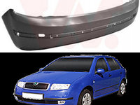 BARA SPATE Pregatita de vopsit Aftermarket NOU Skoda Fabia 6Y 1999 2000 2001 2002 2003 2004 7625540 30-078-818