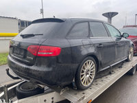 Bara spate S line Audi A4 B8 cu loc evacuare dubla