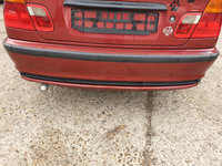 Bara Spoiler Spate cu Locas Senzori Parcare BMW Seria 3 E46 Non Facelift 1997 - 2006 Culoare 362/3 Sienarot 2 Metallic [C2418]