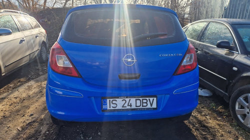 Bara spoiler spate Opel Corsa D cod Z21B alba
