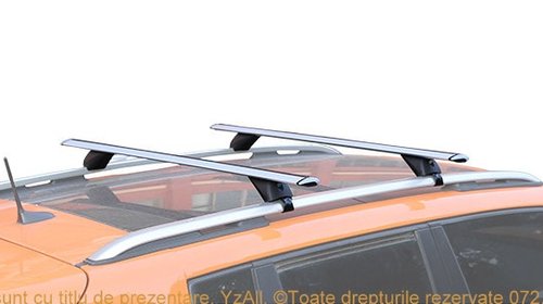 Bare portbagaj aluminiu tip Wingbar pentru Opel Zafira Tourer C 2011-2018