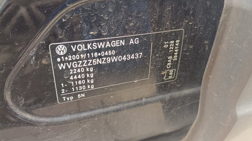 Bare portbagaj longitudinale Volkswagen Tiguan 2008 SUV 2.0Tdi