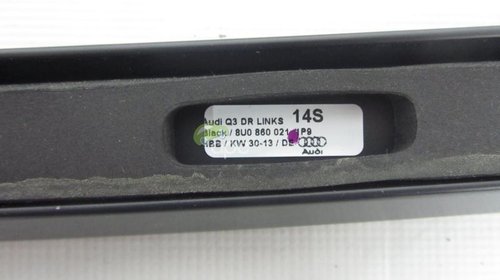 Bari Longtudinale Plafon Audi Q3 8U Originale set stg+dr