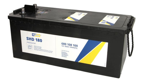 Baterie 12v 180ah 1000a +plus pe stanga