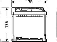 Baterie acumulator AUDI 80 8C B4 Producator EXIDE EC652