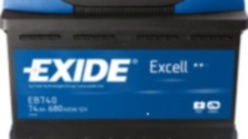 Baterie acumulator auto Exide Excell 74 Ah - 