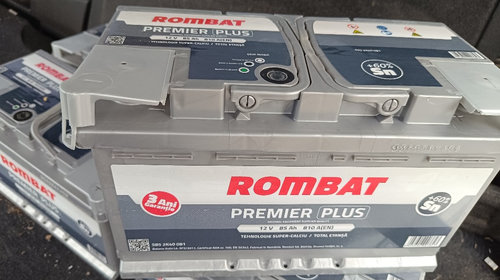 Baterie acumulator auto Rombat 85Ah 810a Rombat Premier Plus 12V * noua * 2023